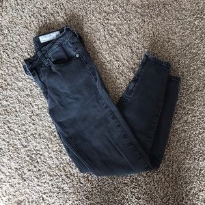 Pistola Black Ankle Zip Jeans